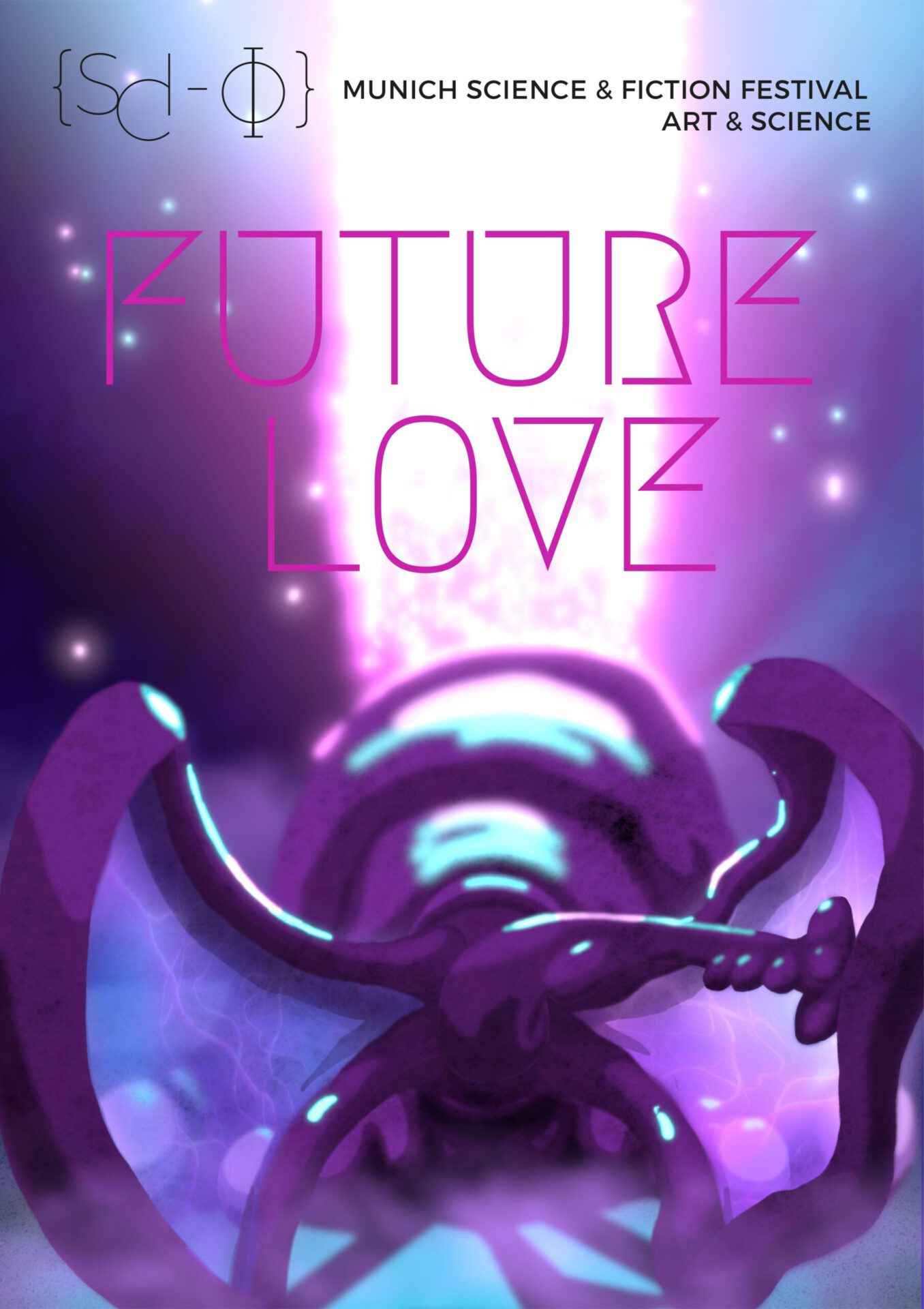 Future Love Poster Grafik